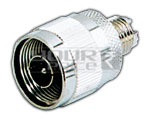 UHF Mini Female TO 'N' Male Connector