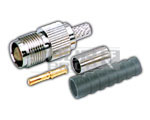 TNC Female Connector Crimp Type for RG-58 Cable