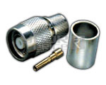 TNC Connector Crimping Type with PTFE for RG-213/U Cable (REVERSE POLARITY)