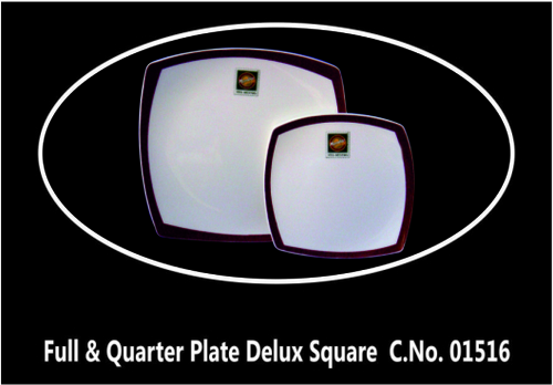 Full plate & Quarter Sq Delux Shape