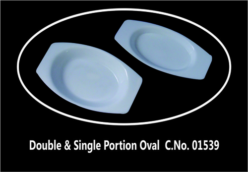 ovel double And Single Portion