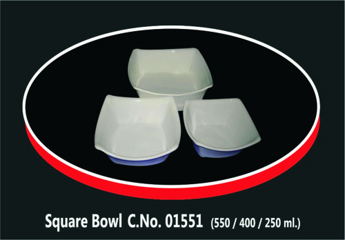 Square Bowl 550/450/350/250 ml