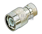 'F' Male to TNC Male Connector
