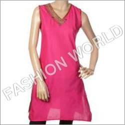 Lace and hand embroidered Kurtis