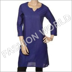 Cotton Pleated Kurtis