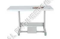 White Sewing Machine Table Stand