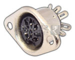 8 Pin Din Socket Connector Metal