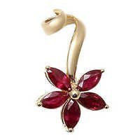 18k Gold Pendants 1.15ct Ruby Gender: Women's