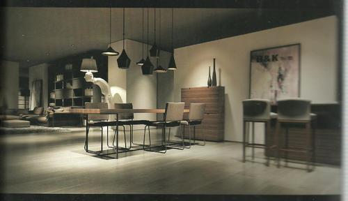 Modern Wood and Metal Furniture - Varied Dimensions, Brown | Durable Material, Stylish Design, Ergonomic Comfort, Easy Assembly, Space Saving