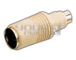 6 Pin Mini Din Plug to 5 Pin Socket Adaptor