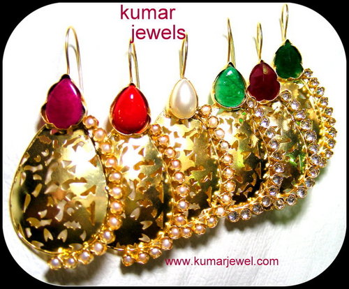 ethnic hoop earrings.