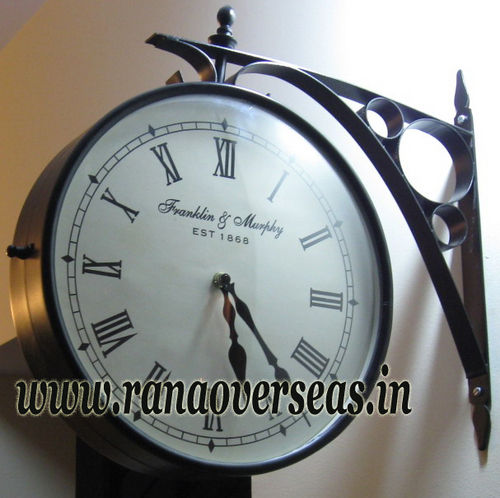 Antique Double Sided Wall Clocks