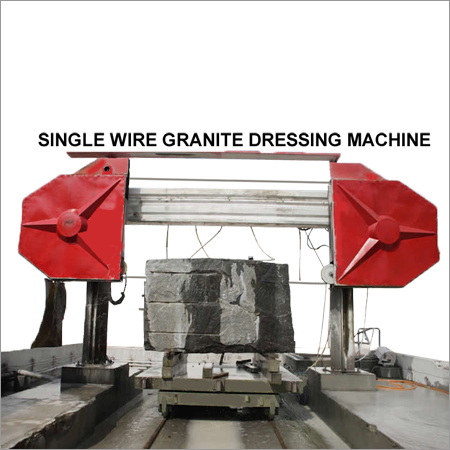 Single Wire Granite Dressing Machine