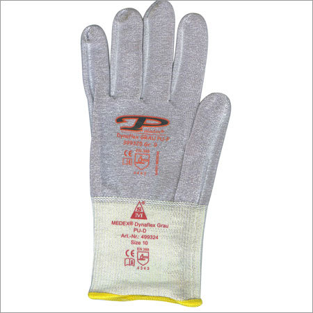 Garment Kintted Work Gloves Label Heat Transfer