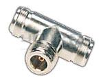 T Connector to 3 - N Female Connector Pin Gold Plated