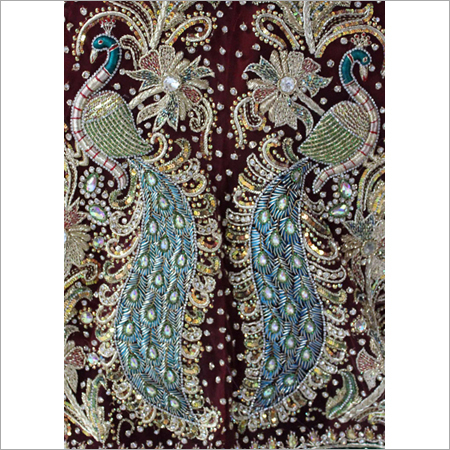 Peacock Design Bridal Lehnga