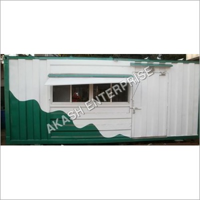 White And Green Portable Accommodation Cabins