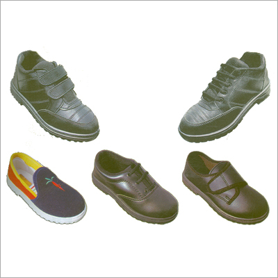 PV Leather School Shoes