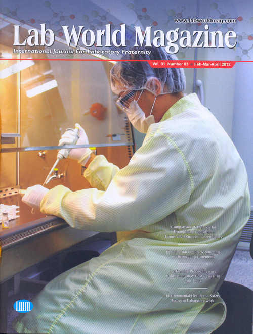 Laboratory Freternity Magazine - Print Periodic Issue, Variable Pages, Chemical and Physical Metrology, Calibration, Testing, Occupational and Environmental Articles