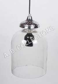 Cylinder Glass Pendant Lamp Light Source: Energy Saving