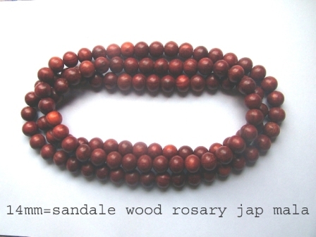 sandeal wood chanting beads