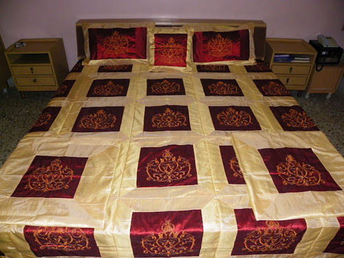 Poly Silk Bed Cover