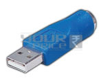 USB A Male To 6 Pin Mini Din Connector