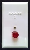 Mini Bell Indicator - Plastic Metal, 80x80x30 mm, 12V DC, 100mA | Compact Design, Reliable Signaling, Easy Installation, Durable, Visible Indication