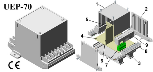 Panel Mounted Enclosure 112*78*75 Panel Mounted Enclosure 112*78*75