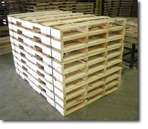 Export Wooden Pallets - Customizable Dimensions, Brown Color | High Strength, Durable, Moisture Resistant, 100% Recyclable, Easy Handling, Forklift & Pallet Jack Compatible