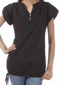 Black colour V shape kurtas