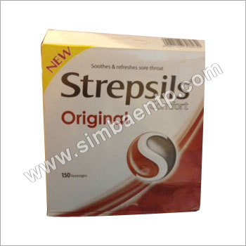 Strepsils - White Lozenge Box, 24 Pieces | Fast Relief, Sore Throat, Quick Effect