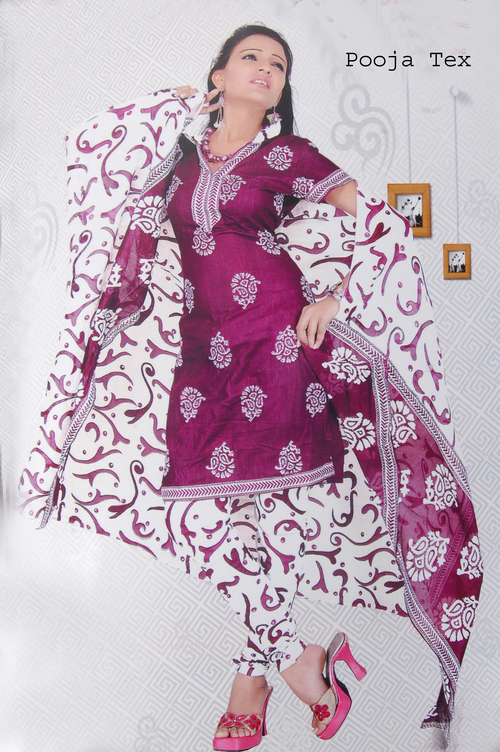 Georgete Churidar Suit