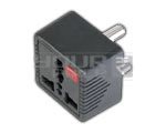 UNIVERSAL CONVERSION PLUG - 2 PIN WITH LIGHT