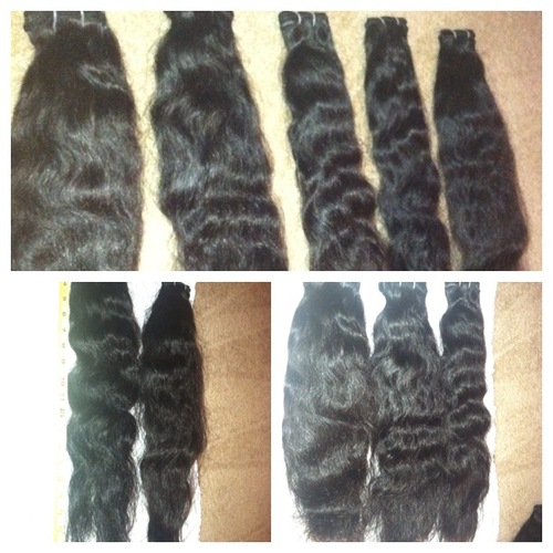 Machine Weft Human Hair Extensions