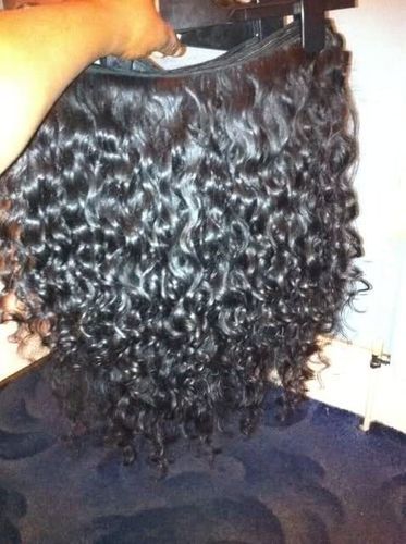 Black Spring Curly Hair