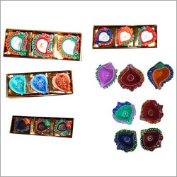 Decorative Deepavali Diyas