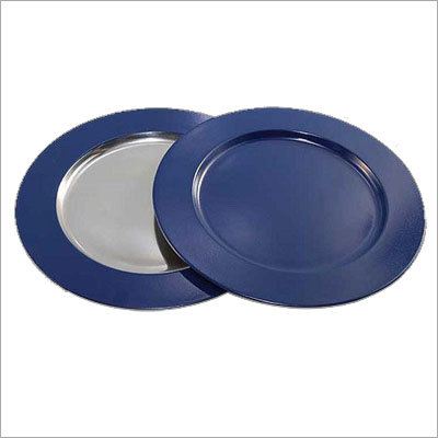 Charger Plate With Color Pattern