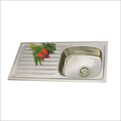 Single Bowl With Drain