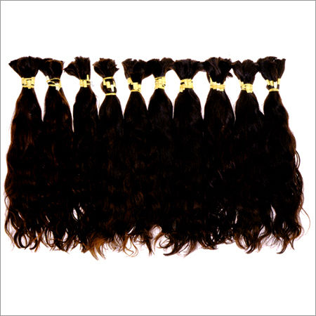 Black Bulk Raw Human Hair