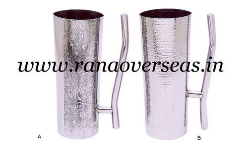 Silver Stainless Steel Milk Jug