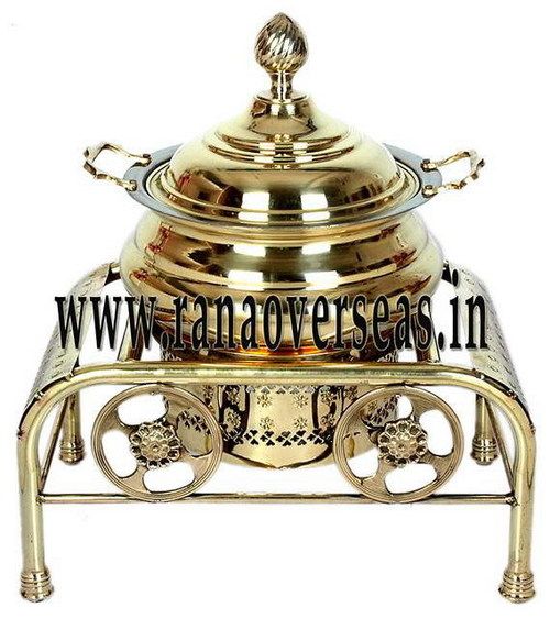 BRASS METAL CATERING SERVING DISH