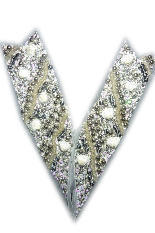 Hand Made Neckline