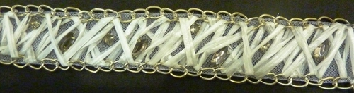 Beaded lace