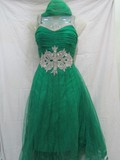 Net Choli Plits Anarkali Suit 