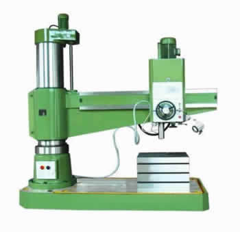 Radial drill machine