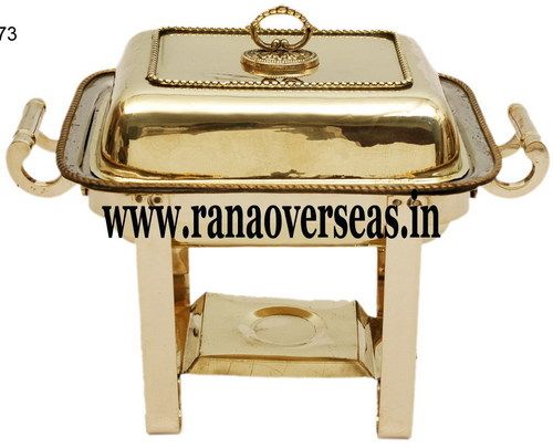 BRASS RECTANGLE CATERING CHAFING DISH