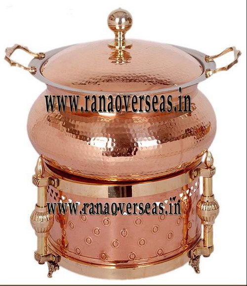 COPPER METAL CHAFING DISH