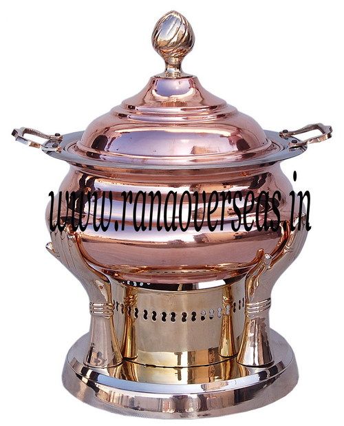 COPPER HAND HOLDER CHAFING DISH