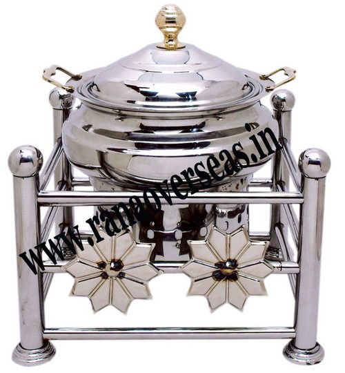 STAINLESS STEEL BUFFET  DISH